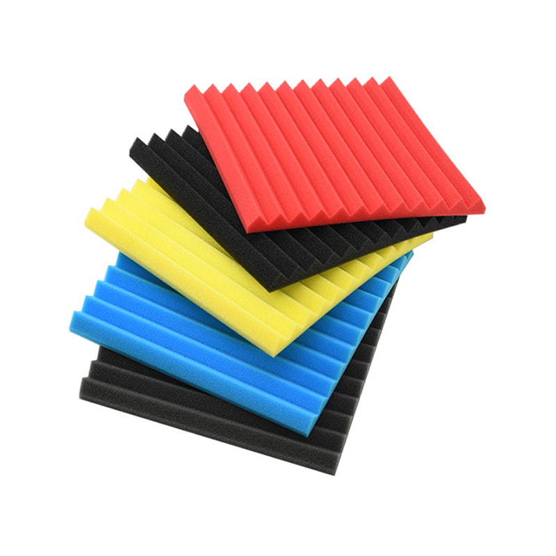 Busa Kedap Suara Akustik Kustom untuk Ruang Siaran Langsung KTV Busa Kedap Suara Telur Piramida Poliuretan Dekorasi Rumah Bahan Penyerap Suara